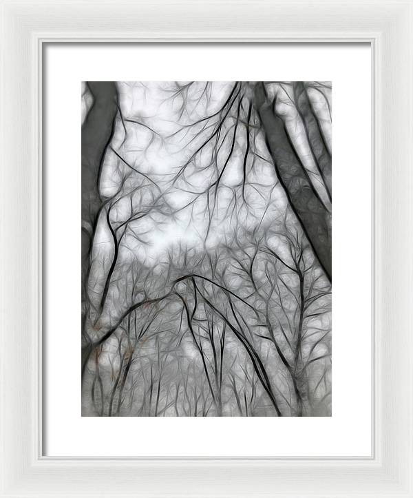 Calm Winter - Framed Print