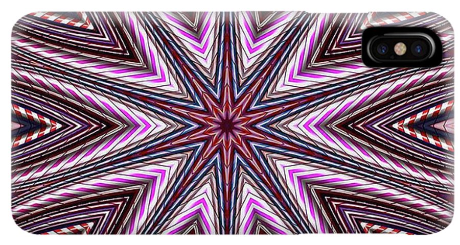 Candy Cane Kaleidoscope - Phone Case