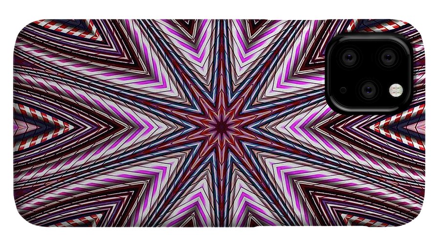 Candy Cane Kaleidoscope - Phone Case