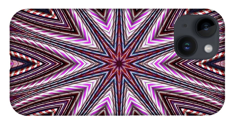 Candy Cane Kaleidoscope - Phone Case