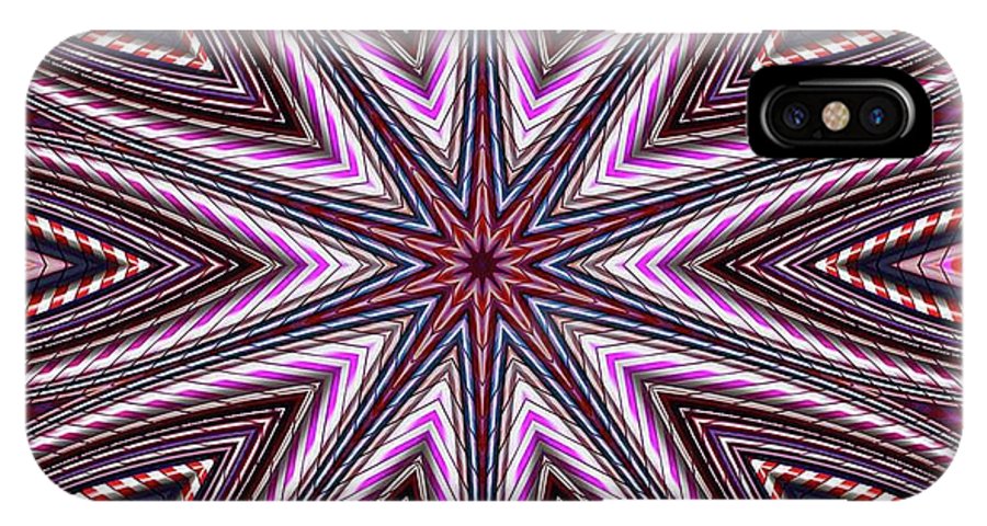 Candy Cane Kaleidoscope - Phone Case