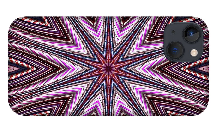 Candy Cane Kaleidoscope - Phone Case