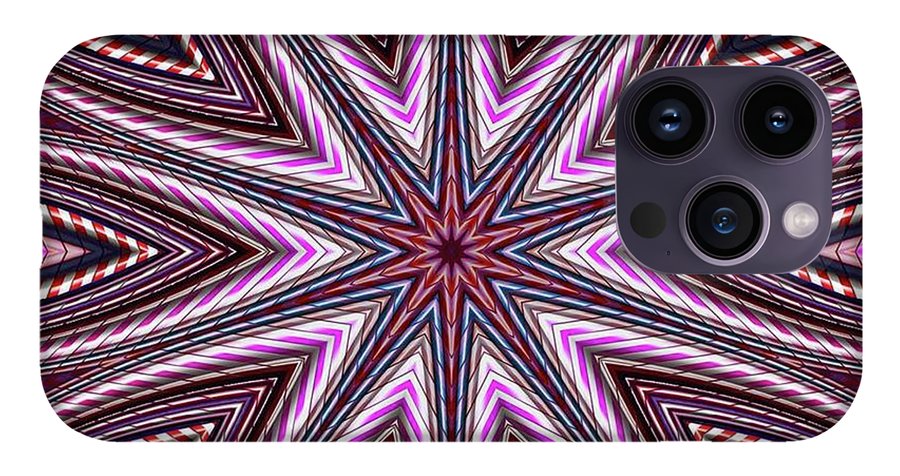 Candy Cane Kaleidoscope - Phone Case