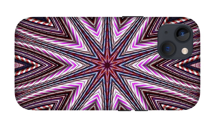 Candy Cane Kaleidoscope - Phone Case