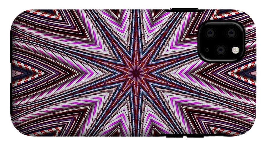 Candy Cane Kaleidoscope - Phone Case