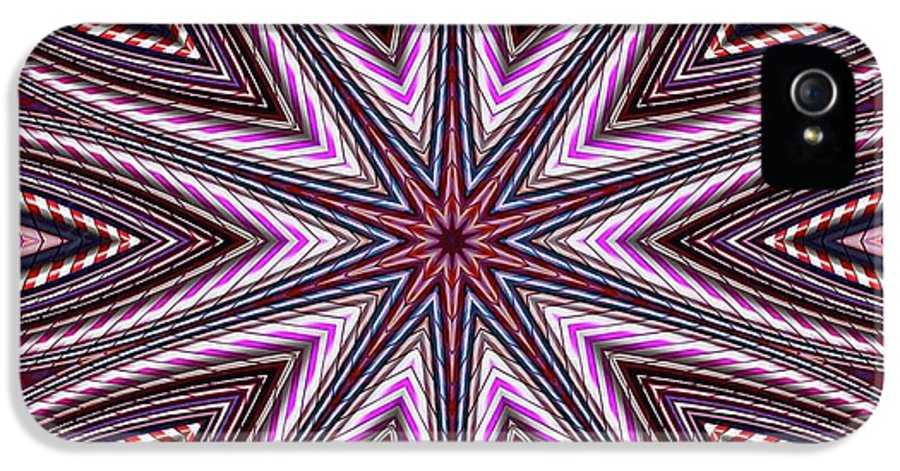 Candy Cane Kaleidoscope - Phone Case