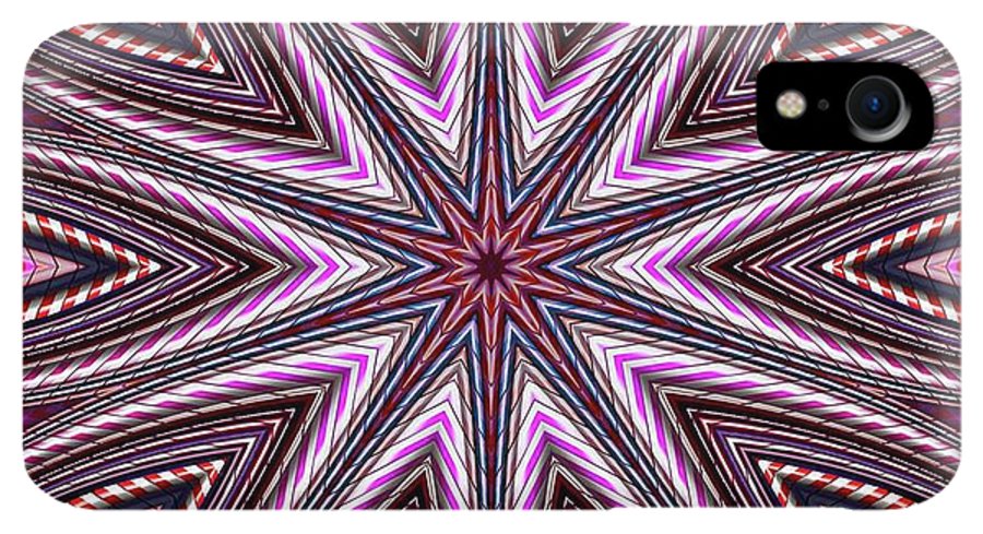 Candy Cane Kaleidoscope - Phone Case