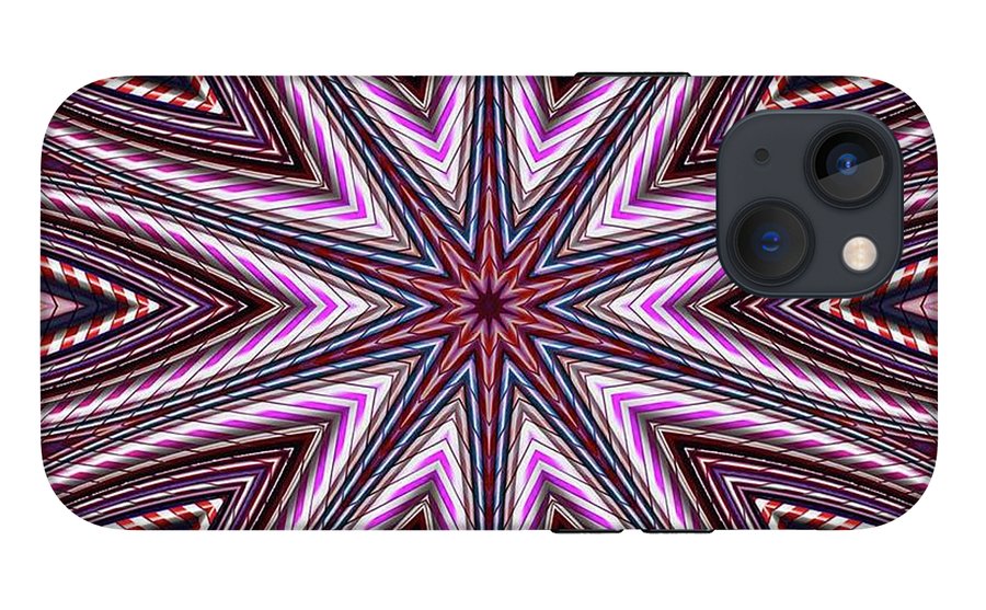 Candy Cane Kaleidoscope - Phone Case