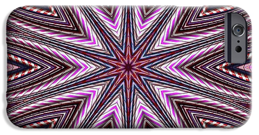 Candy Cane Kaleidoscope - Phone Case