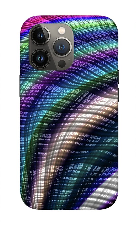 Candy Plaid Fractal - Phone Case