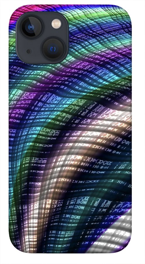 Candy Plaid Fractal - Phone Case
