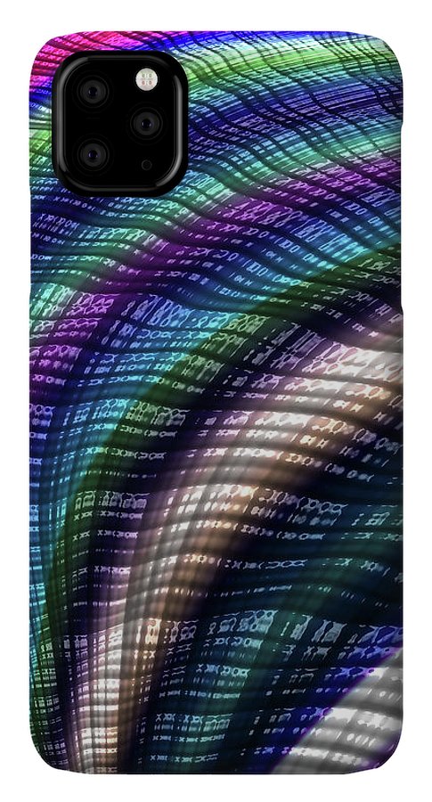 Candy Plaid Fractal - Phone Case