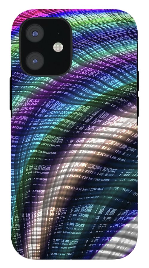 Candy Plaid Fractal - Phone Case