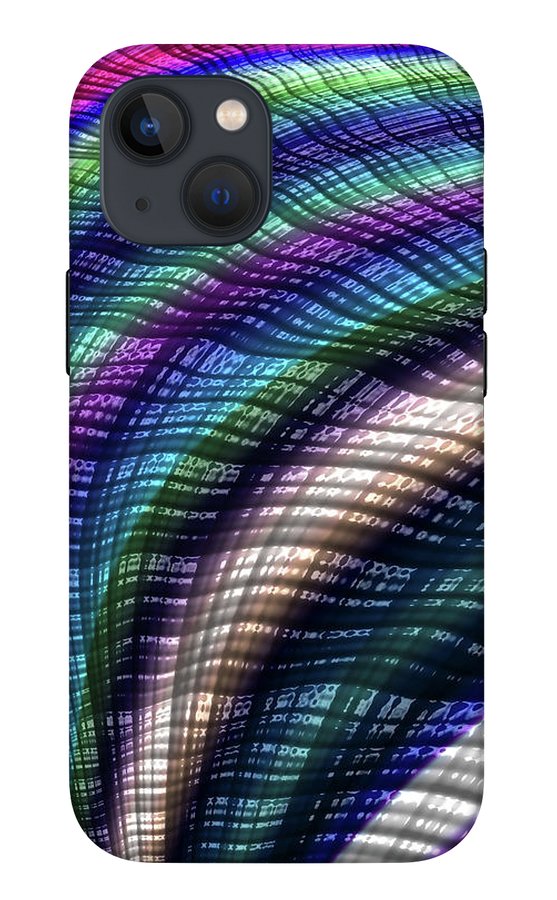Candy Plaid Fractal - Phone Case