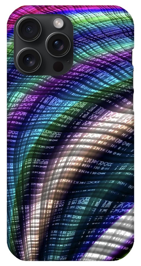 Candy Plaid Fractal - Phone Case