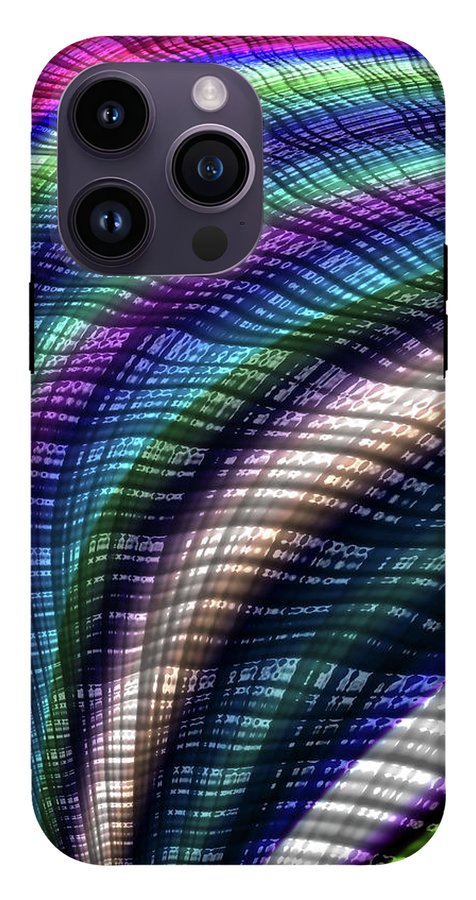 Candy Plaid Fractal - Phone Case