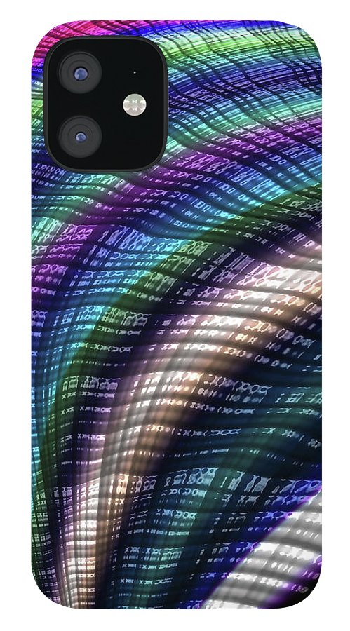Candy Plaid Fractal - Phone Case