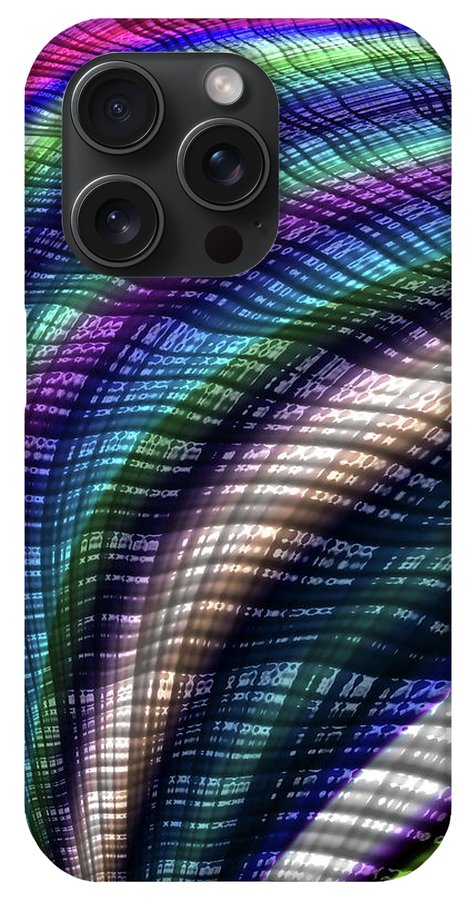 Candy Plaid Fractal - Phone Case
