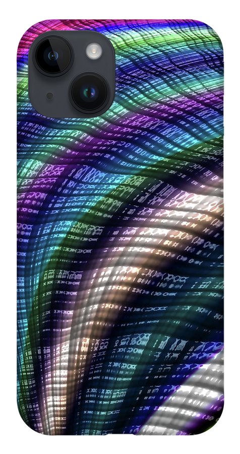 Candy Plaid Fractal - Phone Case