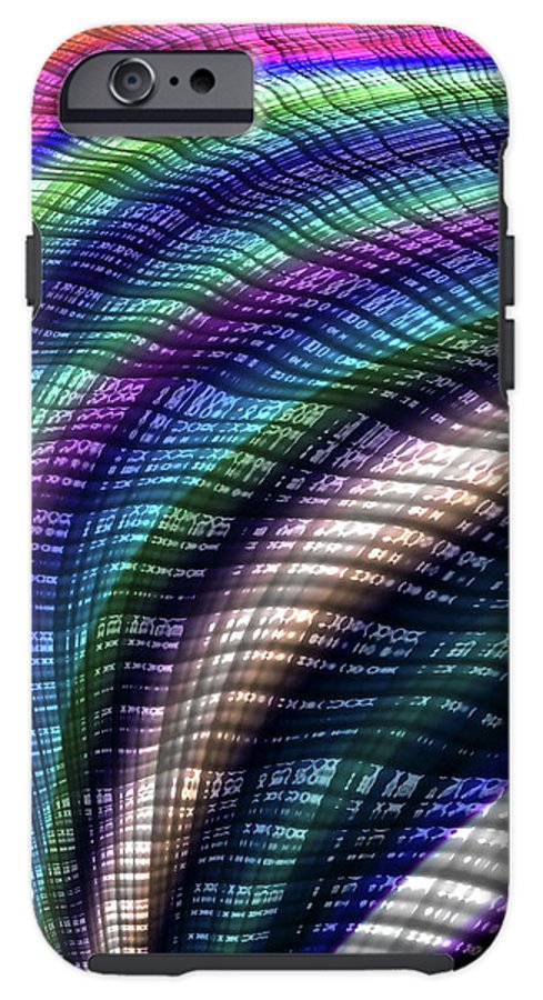 Candy Plaid Fractal - Phone Case