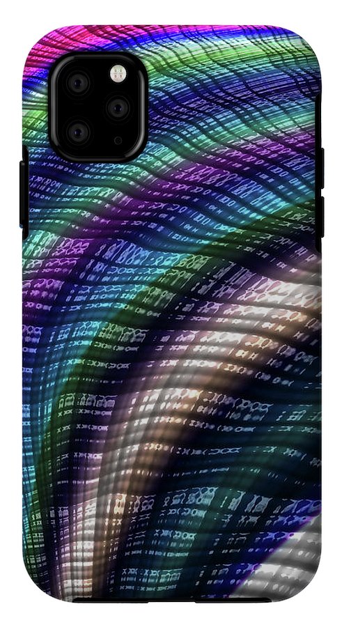 Candy Plaid Fractal - Phone Case