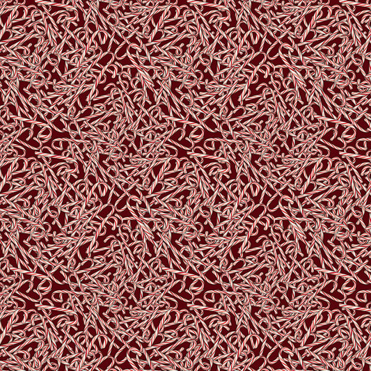 Candy Cane Pattern Digital Image Download