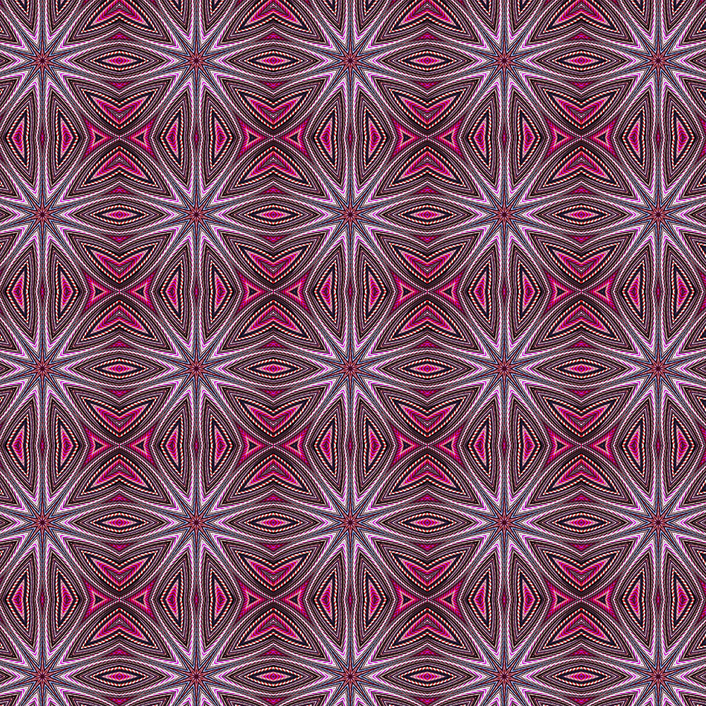 Candy Cane Stripe Kaleidoscope Digital Image Download