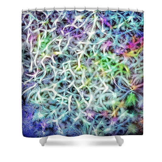 Caressing The Strings Again - Shower Curtain