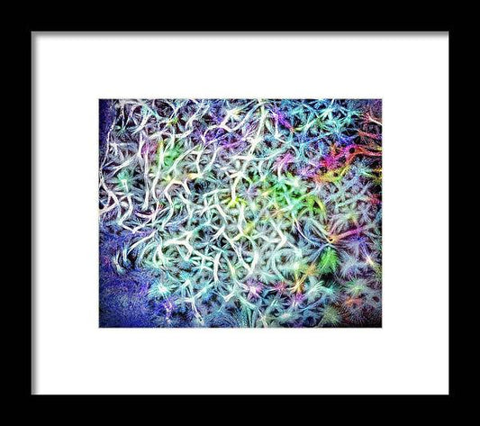 Caressing The Strings Again - Framed Print