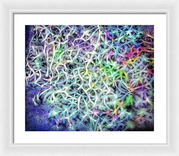 Caressing The Strings Again - Framed Print