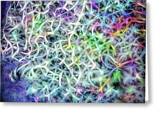 Caressing The Strings Again - Greeting Card