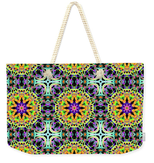 Carnival Kaleidoscope - Weekender Tote Bag