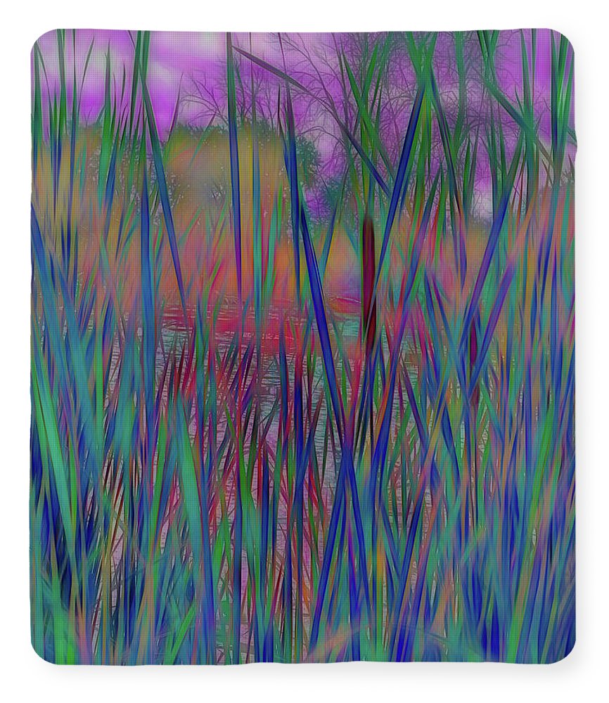 Cattail In July - Blanket