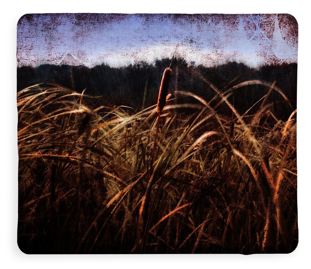 Cattails In The Wind - Blanket