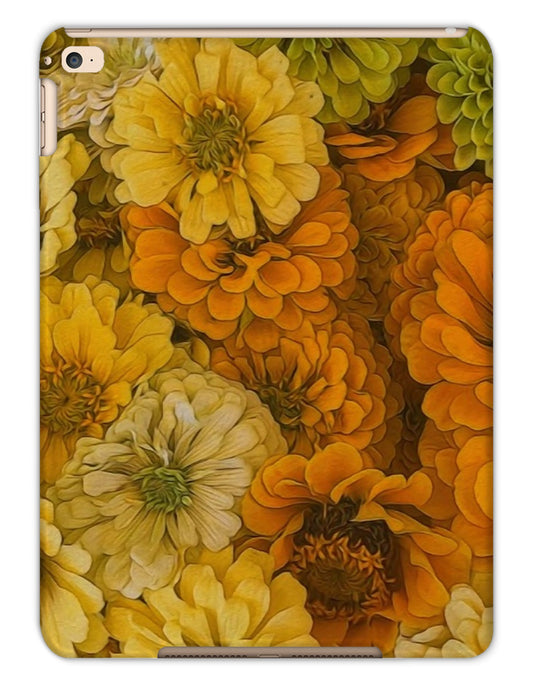 Yellow Zinnias Tablet Cases