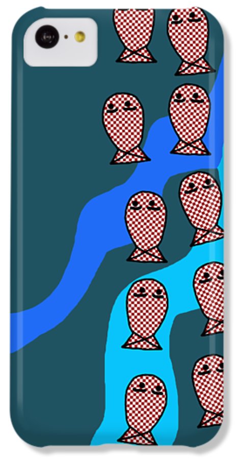 Checkered Fishies - Phone Case
