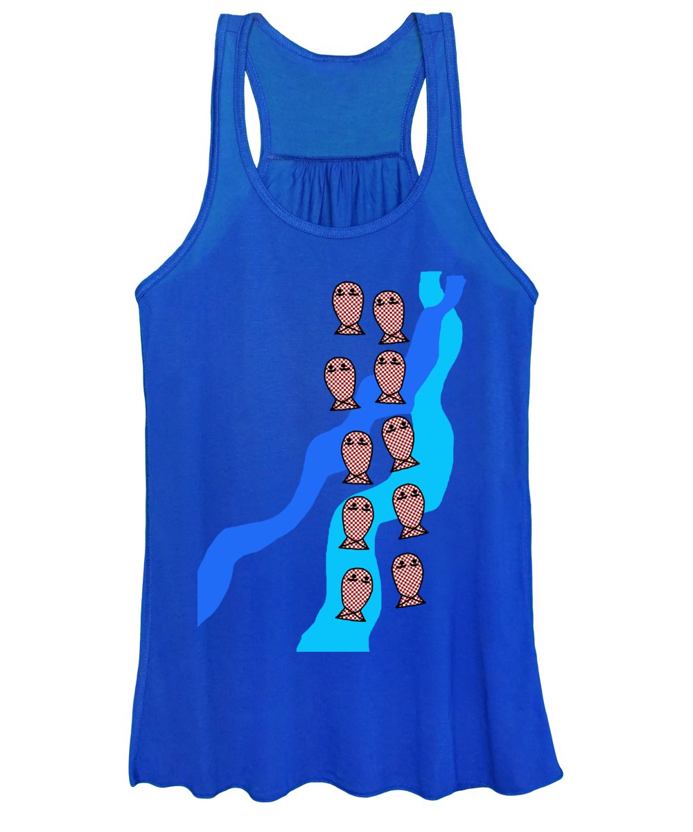 Checkered Fishies - Women's Tank Top