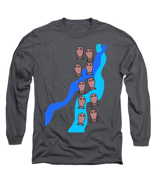 Checkered Fishies - Long Sleeve T-Shirt