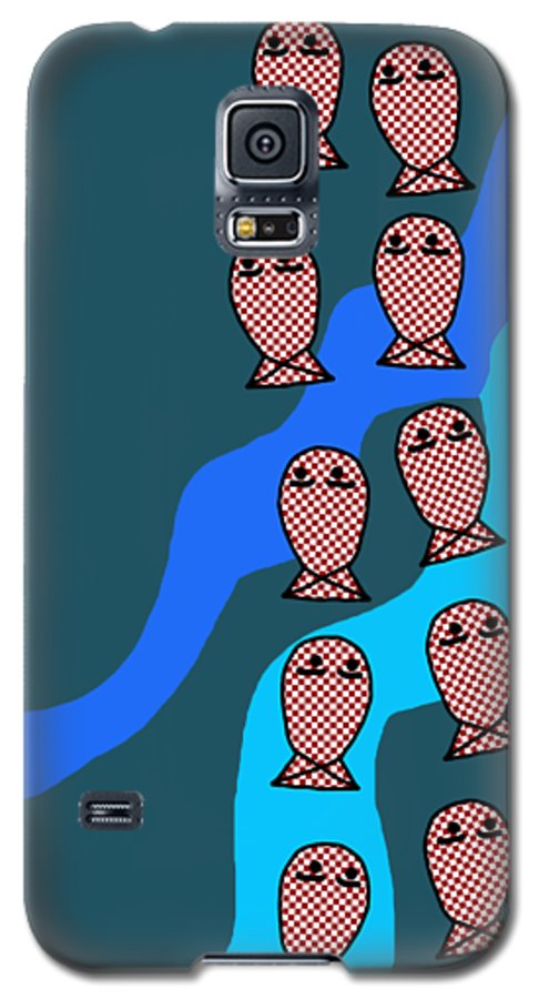 Checkered Fishies - Phone Case