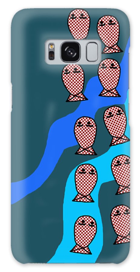 Checkered Fishies - Phone Case