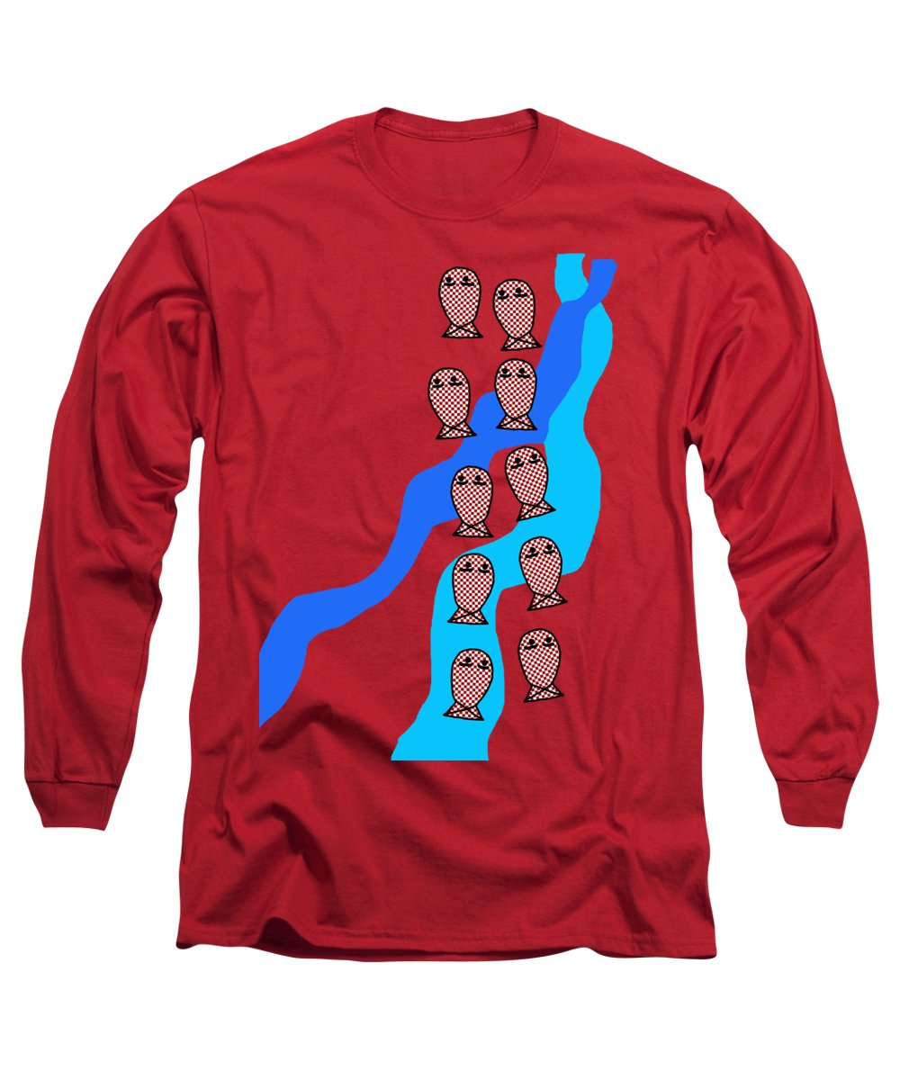 Checkered Fishies - Long Sleeve T-Shirt
