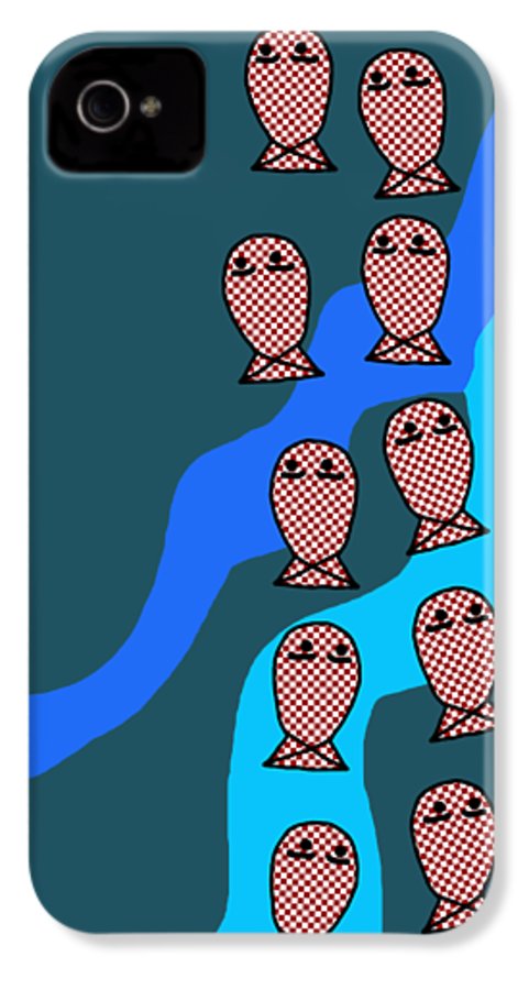 Checkered Fishies - Phone Case