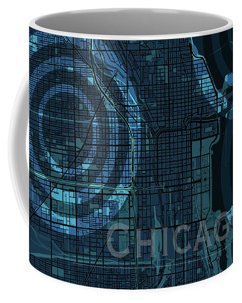 Chicago Map - Mug