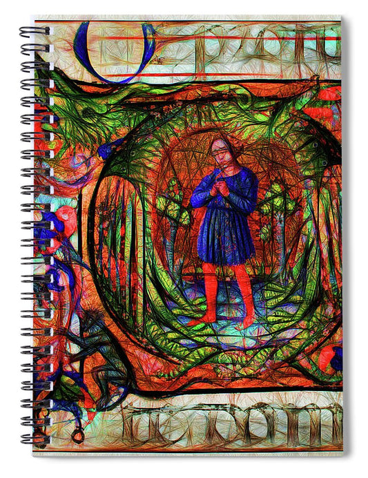 Choir Dragon                                - Spiral Notebook