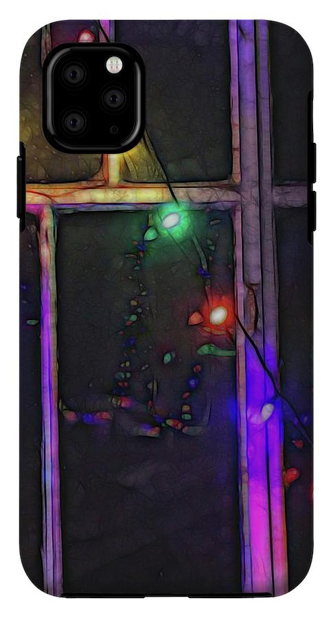 Christmas Light Refraction - Phone Case