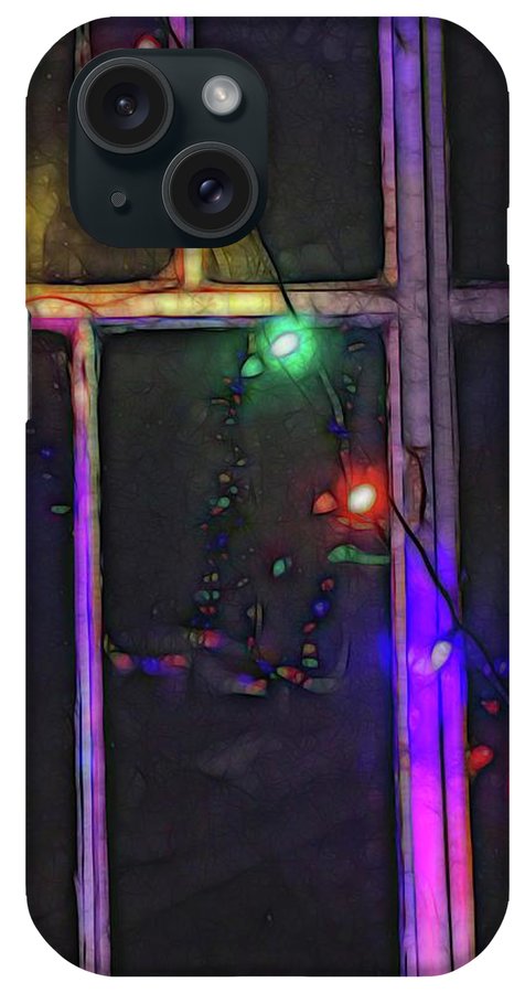 Christmas Light Refraction - Phone Case