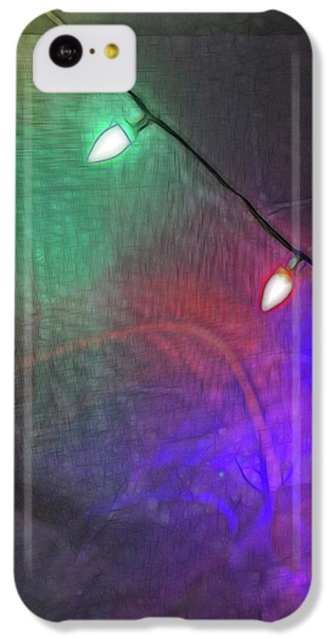 Christmas Lights Screen Dance - Phone Case