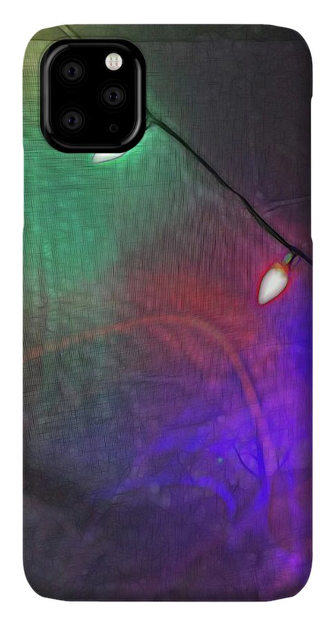 Christmas Lights Screen Dance - Phone Case