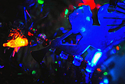 Christmas Trumpeter Digital Image Download