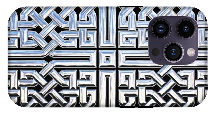 Chrome Celtic Knot - Phone Case